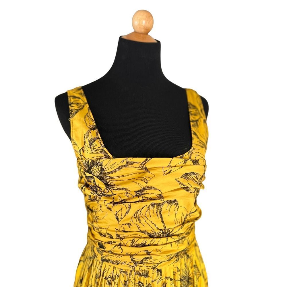 MOSCHINO MAXI DRESS FLORAL SIZE 8 - Picture 13 of 13